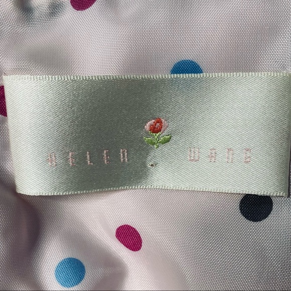 Helen Wang NYC Pink with Black Lace Strapless Fit and Flare Dress Sz 4 - Picture 8 of 16